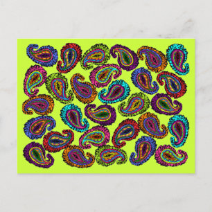 Postal Multicolor Paisley