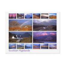 Multiimagen de Escocia Highlands