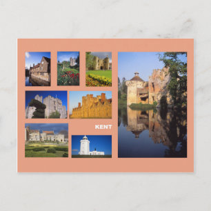 Postal Multiimagen de Kent