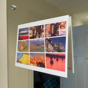 Postal Multiimagen de West Sussex