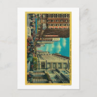 Multitud diaria en Séptimo y Broadway