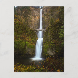 Postal Multnomah Falls ・ Oregon Post Card Card Card