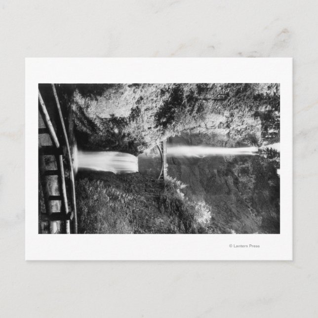Postal Multnomah Falls PhotographColumbia River, OR 2 (Anverso)