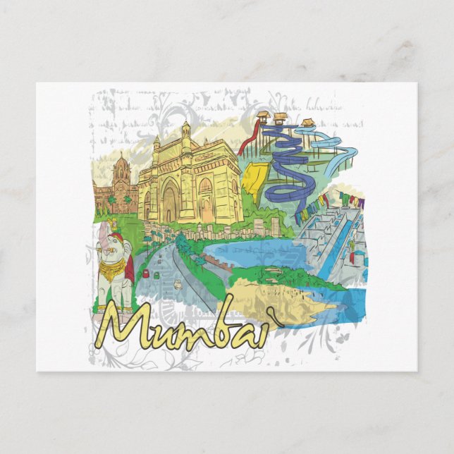 Postal Mumbai (Anverso)