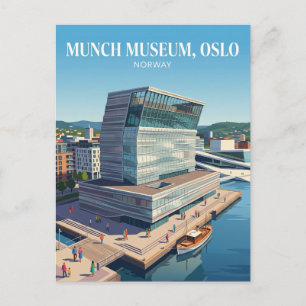 Postal Munch Museum, Oslo, Noruega Noruega