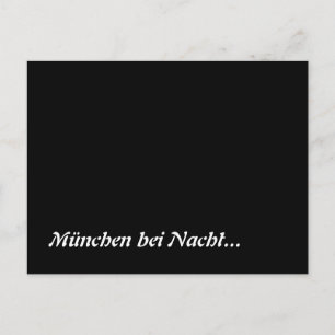 Postal München bei Nacht