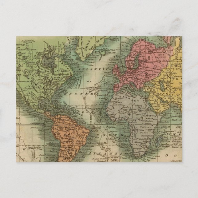 Postal Mundo 4 (Anverso)