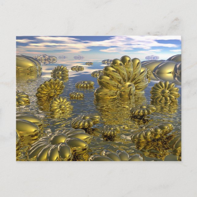 Postal Mundo de Midas (Anverso)