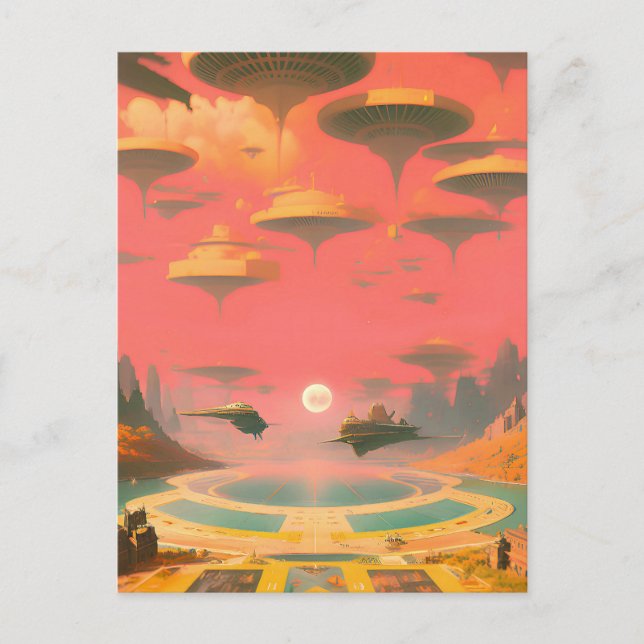 Postal Mundo de sueños (Anverso)