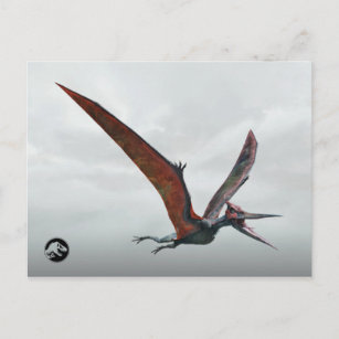 Postal Mundo Jurásico   Pteranodon