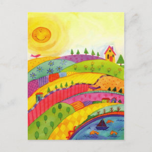 Postal mundo maravilloso