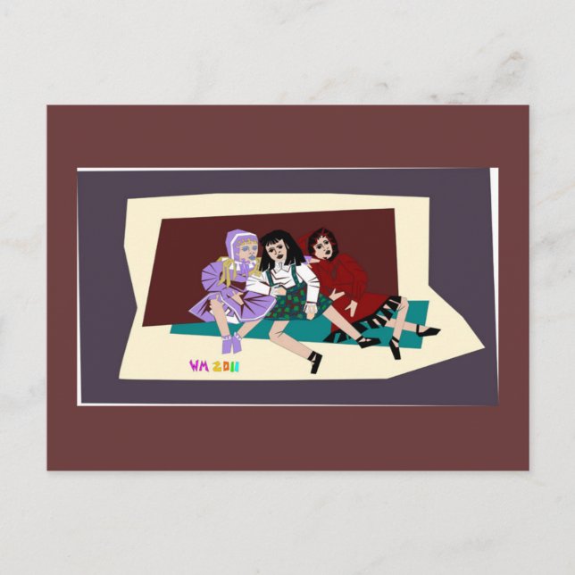 Postal Muñeca (Anverso)