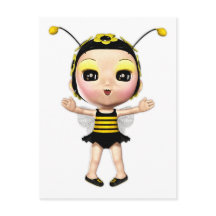 Muñeca de hadas Cute Lady Bumblebee 2