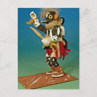 Postal muñeca Kachina, nativo americano