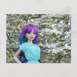 Postal Muñeca Mirodoll Mika