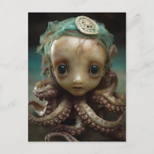 Postal Muñeca Octopus Assemblage