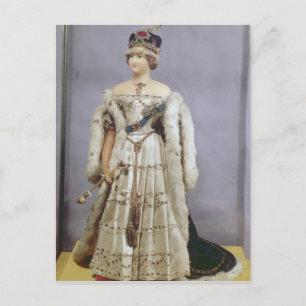 Postal muñeca Queen Victoria