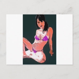 Postal Muñeca viva 2