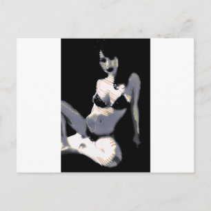 Postal Muñeca viva 4