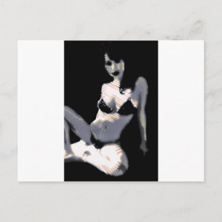 Postal Muñeca viva 4