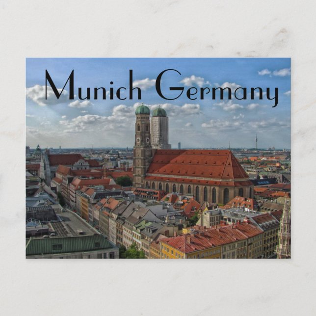 Postal Munich Alemania (Anverso)