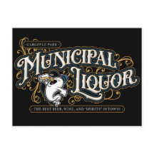 Postal municipal de licor de Gargoyle Park