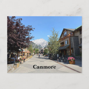 Postal Municipio de Canmore en Alberta Canadá