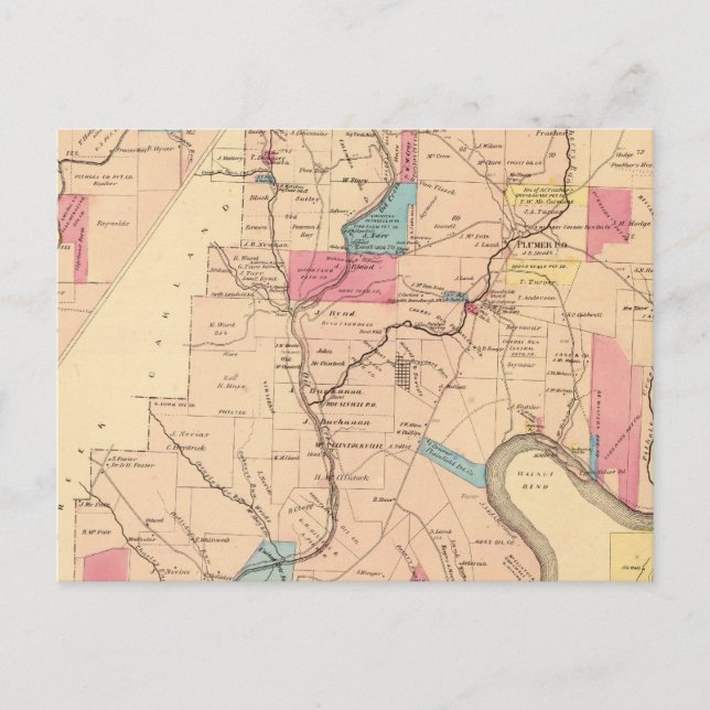 Postal Municipio de Cornplanter (Anverso)