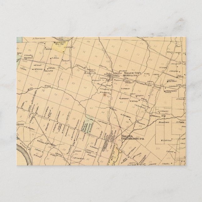 Postal Municipio de Cranberry (Anverso)