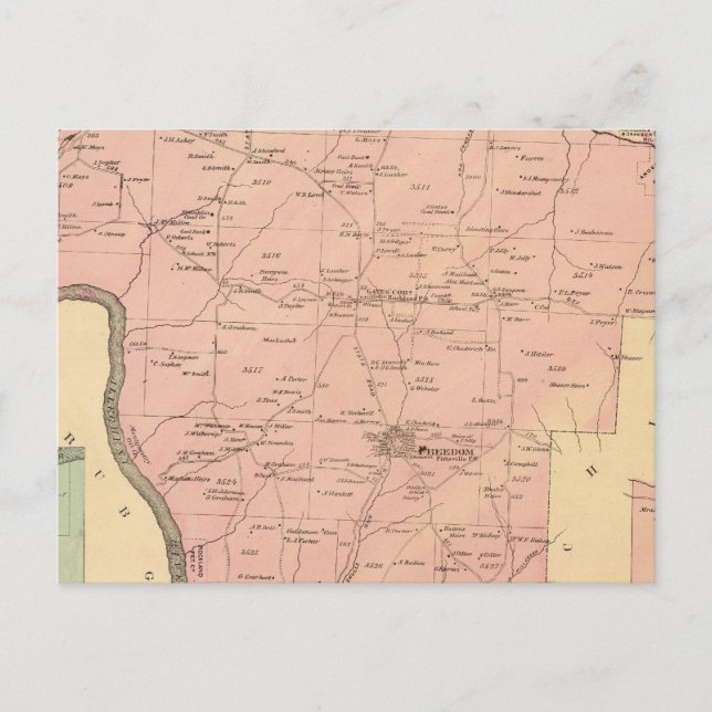 Postal Municipio de Rockland (Anverso)