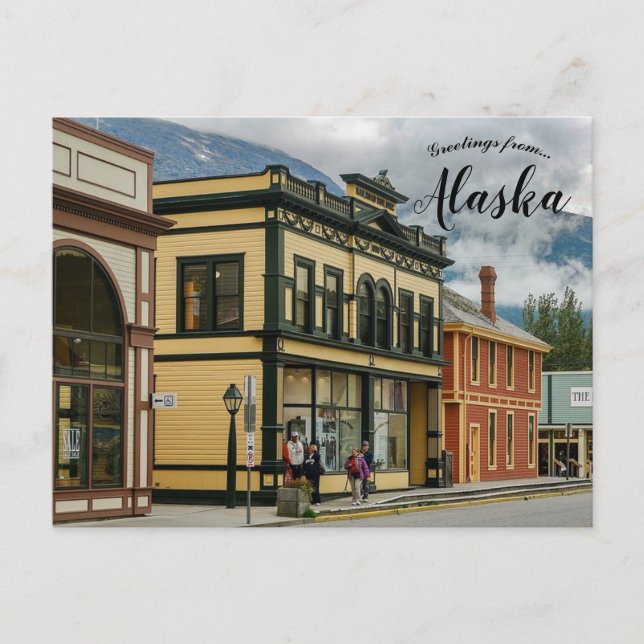 Postal Municipio de Skagway Alaska (Anverso)