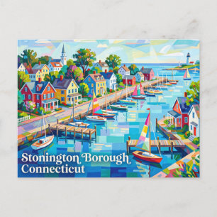 Postal Municipio de Stonington Connecticut