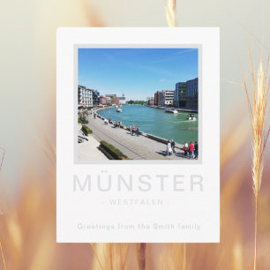 Postal Münster Westfalen Muenster Westfalia Postcard