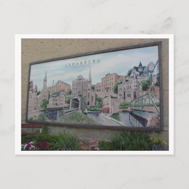 Postal Mural de Cedarburg (Anverso)