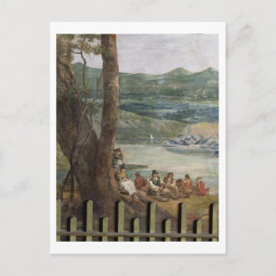 Postal Mural de Drakelowe Hall, no. Burton on