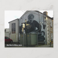 Mural de Ernest Shackleton en la ciudad de Athy, I
