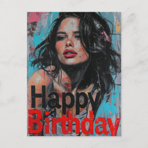 Postal Mural de Feliz Cumpleaños