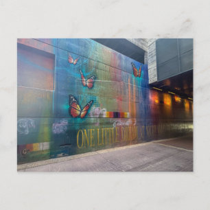 Postal Mural de Mariposa