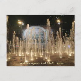 Postal Mural del Chisholm Trail en Sundance Square