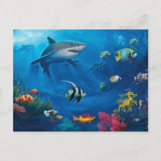 Postal Mural del océano
