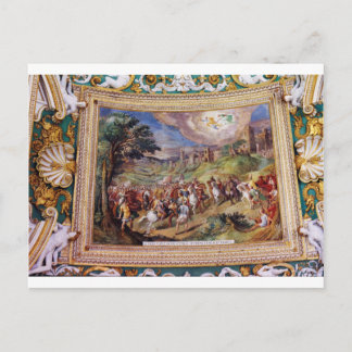 Postal Mural en el museo de Vatican