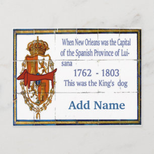 Postal Mural en mosaico Dachshund personalizado