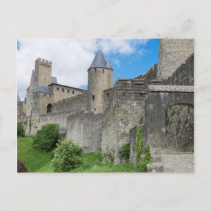 Postal Muralla fortificada de Carcassonne