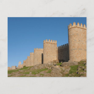 Postal Murallas de Ávila