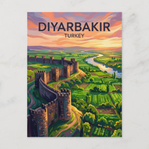 Postal Murallas de Diyarbakır y Jardines Hevsel Turquía