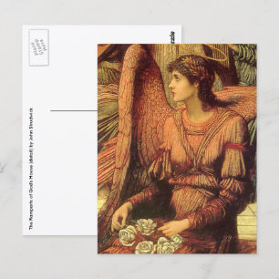 Postal Murallas de la Casa de Dios, Ángel por John Strudw