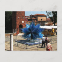 Murano, Italia Torre de Reloj y Escultura de vidri