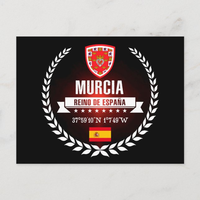 Postal Murcia (Anverso)