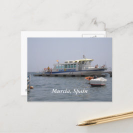 Postal Murcia, barco español en el agua