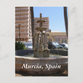 Postal Murcia, fuente de caballitos de mar de España